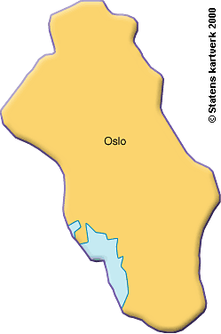 Kart over Oslo