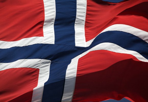 Det norske flagg.