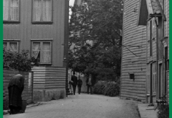 Wahls hus, Flekkefjord 1920