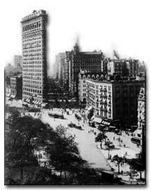 Bilde av Flatiron Building i New York, USA Bilde av Flatiron Building i New York, USA