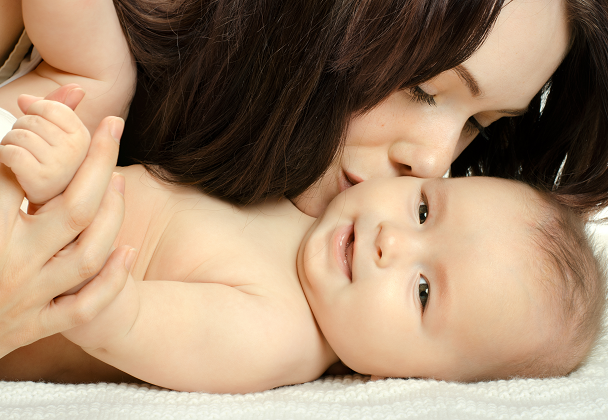 mor og baby mor og baby