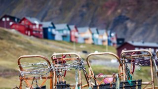 Longyearbyen Svalbard.