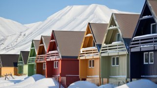 Longyearbyen Svalbard.