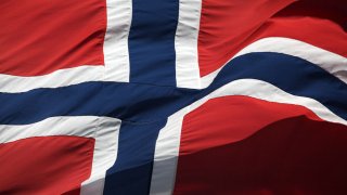 Det norske flagg.
