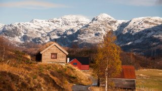 Hytte på fjellet