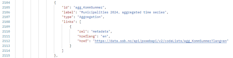 Excerpt from table 07459 about grouping agg_KommSummer