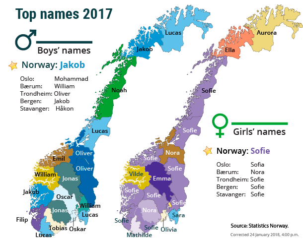 Figure 3. Top names 2017