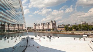 Illustrasjonsfoto av oslo opera