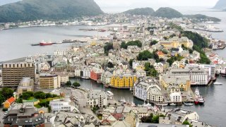 Illustrasjonsfoto av Ålesund