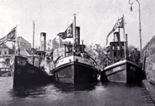 Bilde av gammel skipshavn