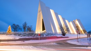 Ishavskatedralen i Tromsø.