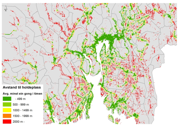 Eksempel frå analyserutene Eksempel frå analyserutene