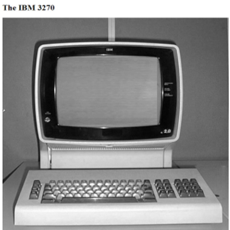 Skjermterminal brukt til IMB4341.