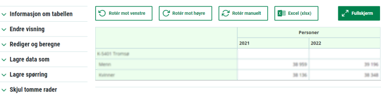 Vis resultat