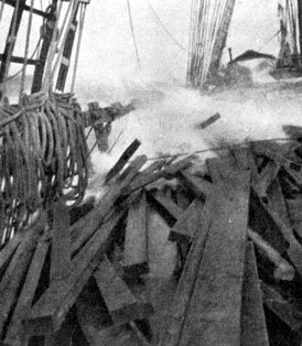 Bilde: Skip med dekkslast Bilde: Skip med dekkslast