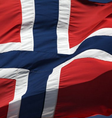 Det norske flagg.