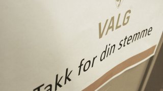 Valgplakat: Takk for din stemme.